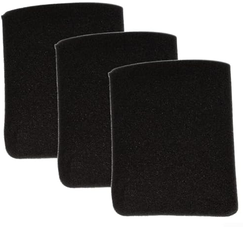 EpheyFIF Filtros de espuma para aspiradora para Parkside PWD 12 A1, filtro de espuma, bolsas de aspiradora con filtro de tela seca (3 unidades)