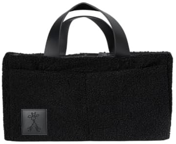 GIGIL Diaper Caddy - Baby Organiser for Nappies & Wipes - Car Organiser - Nursery Storage Basket (Midnight Black)