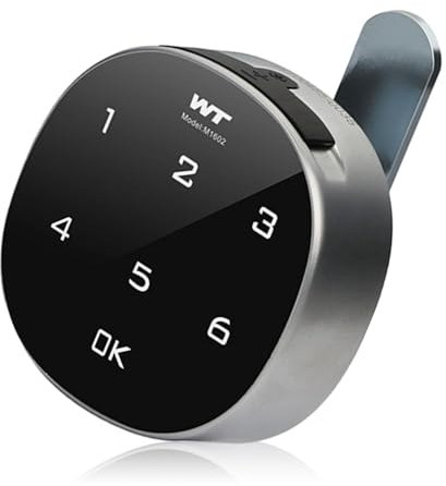 Maciun Verrou électronique pour tiroir avec code activé par le code – Toucher sensible, serrure à mot de passe sûre pour armoire domestique, pour casiers scolaires
