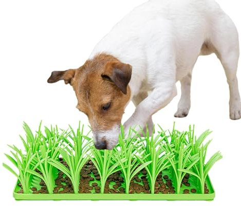 Schnüffelmatte für Hunde - Rasenteppich aus Silikon, langsame Fütterungsmatte für Hunde, Puzzlefütterung für Haustiere | Rutschfeste Silikonmatte, Teppichmatte