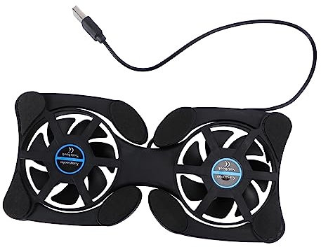 Hoement Collapsible Laptop Stand Notebook Usb Fan Portable Cooling Pad Laptop Fan Cooler Notebook Cooler