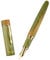 Asvine C2000 Stabilized Wood Fountain Pen #8 Fine Point Light Green Large Handcraft Pen with Converter Pen Box Collection Set