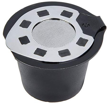 3 cápsulas de café reutilizables for cafetera, 50 ml, cápsulas de café reutilizables, polipropileno de grado alimenticio y acero inoxidable 304, aptas for Dolce Gusto y Nespresso, incluye cuchara, 30
