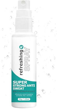 Antitranspirant Deo Spray Gegen Starkes Schwitzen I Anti Schweiß Deo I Schwitzen am Kopf I Schwitzige Hände I Hyperhidrose mit Langzeitschutz I Anti transpirant für Männer & Frauen (1)