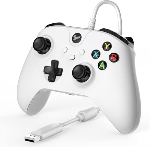 YCCSKY Wired X-box One Controller PC Controller, Dual Vibration, USB, for X-box One, PC Windows 7/8/10