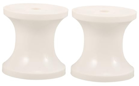 GARVALON 2pcs Trailer Replacement Rollers for Boat Trailers Keel Support Wheels Easy Installation Versatile Use for Yacht