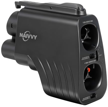 Adapter-Set – NACS auf CCS Ladegerät & Tesla auf J1772 Adapter, kompatibel mit Tesla Superchargers, Hochleistungssteckern, Zielladegeräten (Tesla auf ccs/J1772)