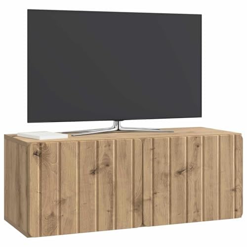 vidaXL Wandmontierter TV-Schrank Artisan-Eiche 78,5 x 31 x 30 cm, Wohzimmer, rechteckiger, moderner Wandschrank, stylischer TV-Ständer, viel Stauraum für Dein Zuhause