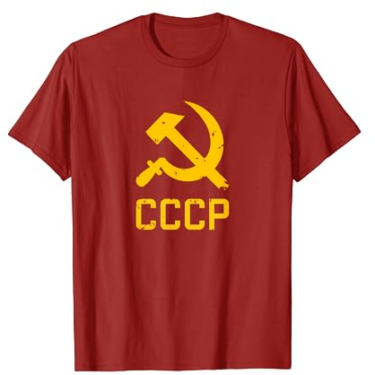 CCCP UdSSR Sowjetunion Hammer und Sichel Russland Russia T-Shirt