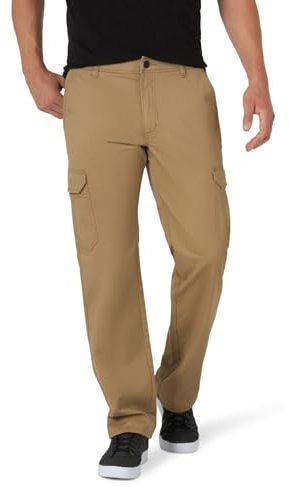 Lee Extreme Motion Twill Cargo Pant Pantalons, Oscar Kaki, 38 W/34 L Homme