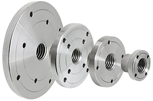 2 '' 3 '' 4 '' 6 '' Holzdrehmaschine Gesichtsplatte for M33 x 3.5. Gewinde-Holzbearbeitungsmaschine Chuck-Flansch-Frontblende (Color : 100mm-M33x3.5)