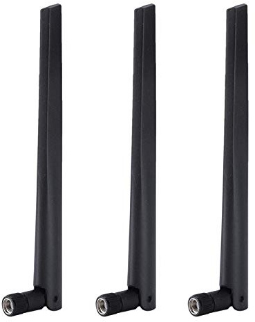 Goshyda 3PCS WiFi Router Antenne,SMA Wireless Network Card Externe Antenne,Für ASUS RT-AC68u,5db SMA Omnidirektionale Antenne