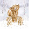 Wrendale Designs by Hannah Dale - „A Highland Christmas“ - Weihnachtskarten-Schachtelset - 8 Stück
