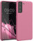 kwmobile Case Compatible with Samsung Galaxy S21 Case - TPU Silicone Phone Cover with Soft Finish - Sweet Candy