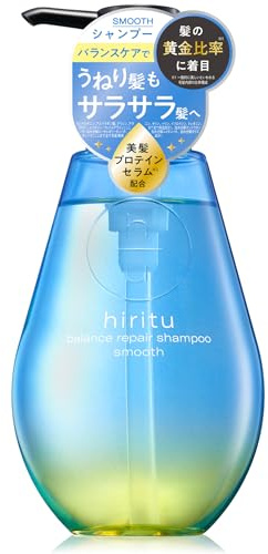 hiritu Balance Repair Shampoo, Smooth Balance Care for Smooth Wavy Hair, Beauty Protein Serum, Balance Maintains Serum, PPT Cleaning Ingredients, Amino Acid Cleaning Ingredients, Pair & Musk Scent