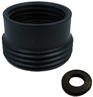 Adaptateur de robinet en laiton, G1/2 vers G1/4 pour machine à laver, lave-vaisselle, jardin (noir)