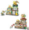 LOZ Mini Blocks 2 In 1 Food Street Building Klemmbausteine Haus Bausteine Bausatz, enthält Zitrone Teeladen/Snail Noodle Shop 1666 Teile MOC Blocks Set, Geschenke Spielzeug für Kinder und Erwachsene