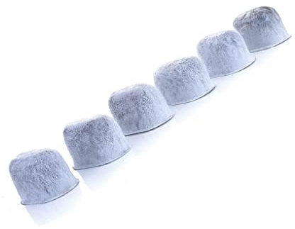 lopituwe 6 Teile/Pakete Universal Fit Wasserfilter Aktivkohlefilter Ersatz Mesh Tuch Schleifscheibe Platte Kaffeemaschinen