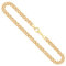 EDELIND Goldkette Herren 375 Gelbgold 4.8 mm Länge 45cm Zwillingspanzerkette Kette Gold Halskette Echtgold mit Schmuck Geschenk Box Made in Germany