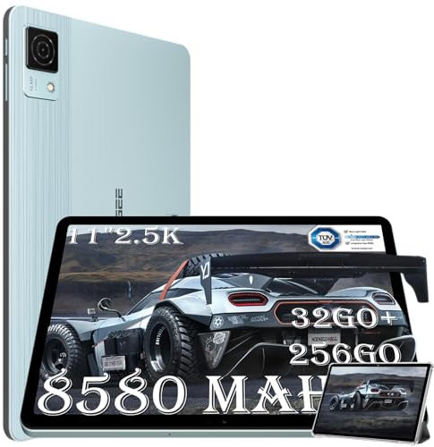 DOOGEE T30 Ultra Tablette Android 14,11 Pouces 2.5K Full HD 2560 * 1600 /MTK Helio G99 2.2 GHz,32GO RAM+256GB ROM(2TB)/8580mAh/18W/20MP/Hi-Res/GPS/Face ID