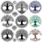 CRASPIRE Tree of Life Clear Stamps Plants Reusable Retro Transparent Silicone Stamp Seals for Journaling Card Making DIY Scrapbooking Photo Album Decorative Notebook Decor Christmas Gifts