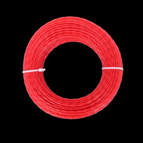 WORX Fil de Coupe de 6m WA0205, Ø2,4mm, pour des Coupes Nettes et Précises, Compatible avec Les Débroussailleuses WG084E et WG186E