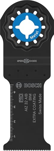 Bosch 10x PRO AIZ 32 AIB Plunge Cut Blade | for Non-ferrous metals, Non-ferrous metals, Width 32 mm, Professional Accessory Multitool