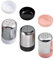 3 Stück Mini Salzstreuer,Klein Salz und Pfefferstreuer mit Deckel,Mini Reise Gewürzstreuer Edelstahl mit Löchern für Unterwegs Camping,für Die Brotdose Bento Box Outdoor-Grill und Home Spice (20ML)