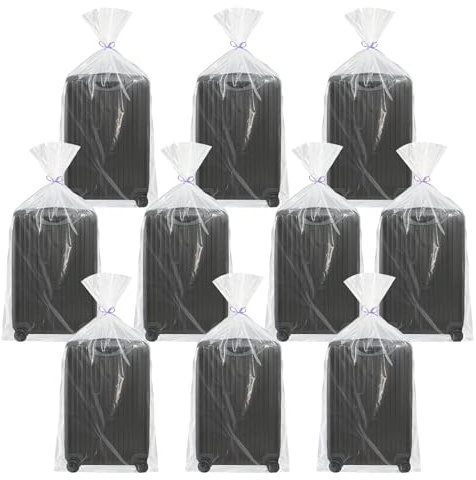 Extra Large Clear Plastic Storage Bags,10 Pieces 40x60 Inches 100x150 cm Big Giant Jumbo Huge Plastic Storage Bags for Luggage, Suitcase,Furniture,Comforter, Kids Bike,Plush Toys