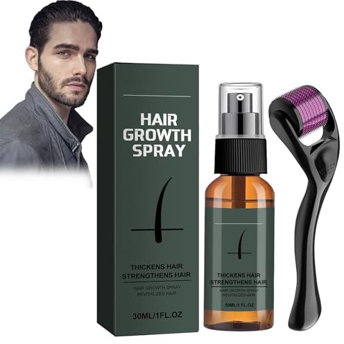 Rostblant 30ml beard serum, set de aceite para el crecimiento de la barba, spray para el cuidado de la barba y promoción del crecimiento de la barba, spray hidratante nutritivo para la barba, serum