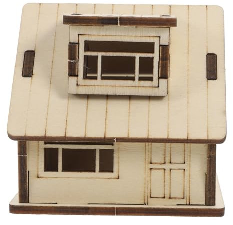 BESPORTBLE Miniaturhaus Bausatz DIY Modell Haus Kit Kreativ Spielzeug Für Junge Mädchen Teenager Erwachsene Basteln Hobby Heimwerker