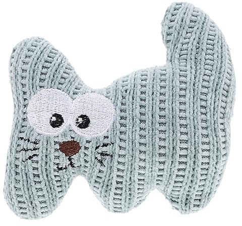 COLLBATH Spielzeug Für Katzen Interaktives Plüschspielzeug Cartoon-Form Katzenspaß Haustieraktivität Kau-Spielzeug