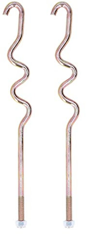 Dyocoag Club Car Battery Hold Down Stab Austausch leistungsstarker Funktion Batterie Montage Metall 2PCS 2008-up Elektrofahrzeug