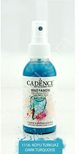 Cadence Pintura al agua textil en Spray Turquesa Oscuro Ref. 1116
