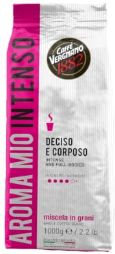 Caffè Vergnano 1882 - Kaffeebohnen Aroma Mio Intenso | 1 Packung mit 1 kg