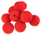 Akaddy Zirkus Clown Rote Nase, 10 STÜCKE Party Schwamm Ball Rote Clown Magische Nase for Halloween Maskerade Ball Kostüm Party Dekoration Set Kleid Zubehör