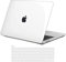 TECOOL Hülle nur Kompatibel mit MacBook Pro 16 Zoll 2020 2019 mit Touch Bar (A2141), Ultradünne Schutzhülle Hartschale Transparent Case mit Tastaturschutz (EU Layout), Kristallklar