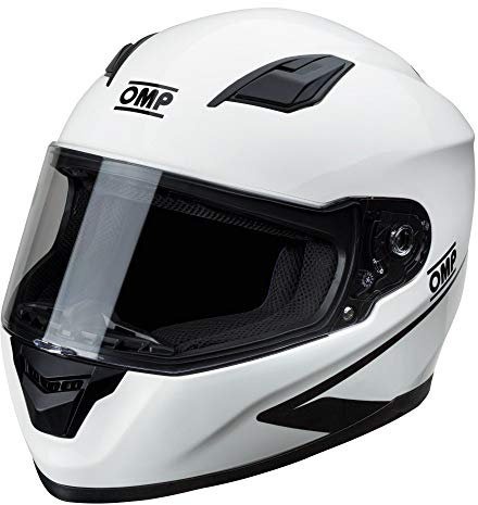 Omp Circuit Evo White Helmgrösse L