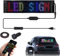 Sparkleiot LED Matrix RGB Panel Pixel 14,6x3,6 Zoll Auto Schild Display Smart APP Steuerung Flexible Scrollen Werbung Nachricht Adressierbarer weicher Bildschirm für Shop Bar Hotel Straße Rage