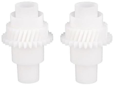 easyPART Kompatibel/Ersatz für BOSCH 00610702 2x Zahnrad Schneckenrad Ritzelrad für Motor Handmixer Handrührmaschine Siemens 610702 auch Neff Balay Constructa Gaggenau