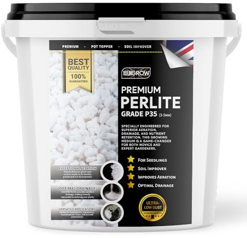 Premium Houseplant Perlite P35 horticultural grade (25L)
