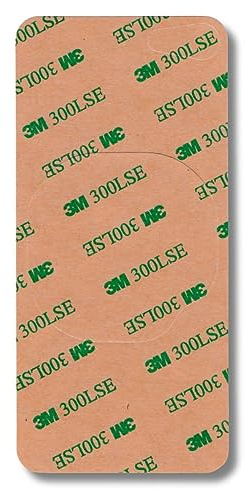 jbTec Kleber Gehäuse kompatibel mit Apple iPhone 8 / SE 2020 - Rückseite Klebepad Klebefolie Dichtung Adhesive Back Akku