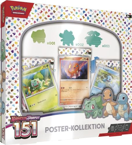 Pokemon Karmesin & Purpur 151 - Poster-Kollektion - Deutsch + 40 Exklusive Collect-it.de Hüllen