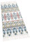 Terafeels Washable Boho Rug for Bedroom 60x120cm Classic Vintage Short Pile Area Rugs Non Shedding Carpet with Tassels 2809