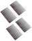 Auto wimpern aufkleber, 4 pcs 3d Wimpern Auto Dekorativer Aufkleber, Abnehmbarer Wimpern-Autoaufkleber, Dekorativer KöRperaufkleber, Schwarz wimpern aufkleber auto für Scheinwerfer 3d-autoaufkleber
