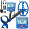 Détecteur de Métaux pour Adultes - Étanche - Doré - Léger avec écran LCD - Pinpoint & Disc & Notch & Tous Les métaux - 5 Modes - Pile Incluse - Manche réglable à 60,2 Pouces