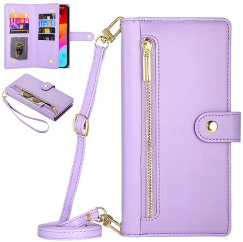 BAILI Zipper Pocket Custodia per Samsung Galaxy S8+/S8 Plus, 9 Slot per Carte, Tasca per Soldi con Cerniera per Samsung Galaxy S8+/S8 Plus-08