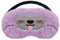 Nette Faultier Schlafmaske Flauschige Tier Augenmaske für Schlaf Reisen Atmungsaktiv Eyeshade Augenabdeckung Augenblende Schlafmaske Kinder Erwachsene|Rosa