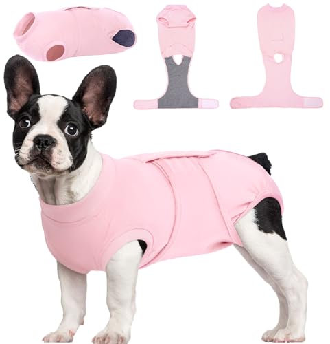 Kuoser Dog Surgical Recovery suit, Female Spay suit, Adjustable Post Op Medical Protection