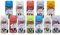 BURI Lufterfrischer Mix-Set | 24er Pack Aromatischer Raumduft passend für alle automatischen Duftspender, Sprühgeräte, Maschinen, Erfrischendes Aroma und Duftintensität